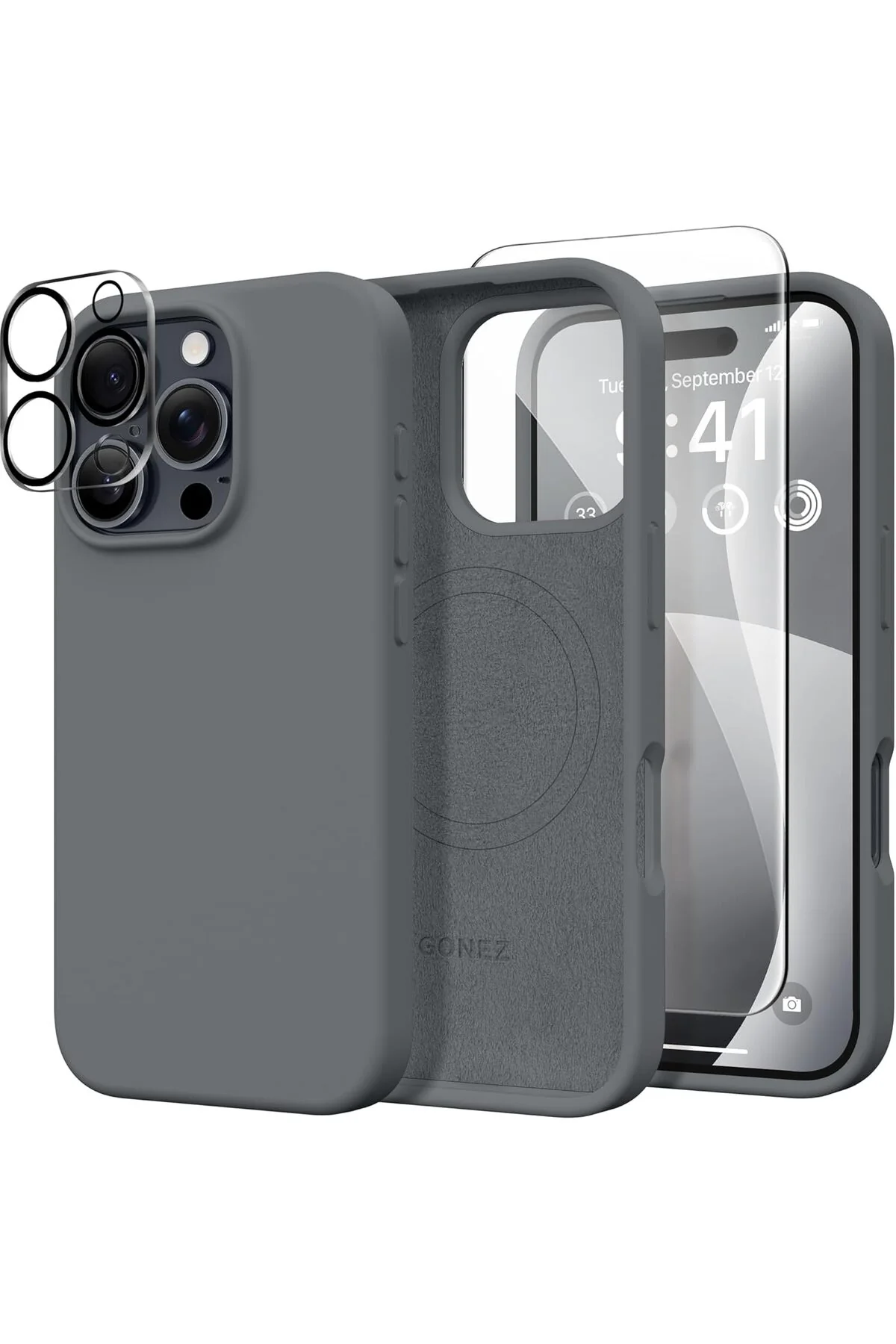iphone 16 pro max case set with kiwi magsafe feature (3 in 1 combination cases) iphone 16 pro max case set with kiwi magsafe feature (3 in 1 combination cases)