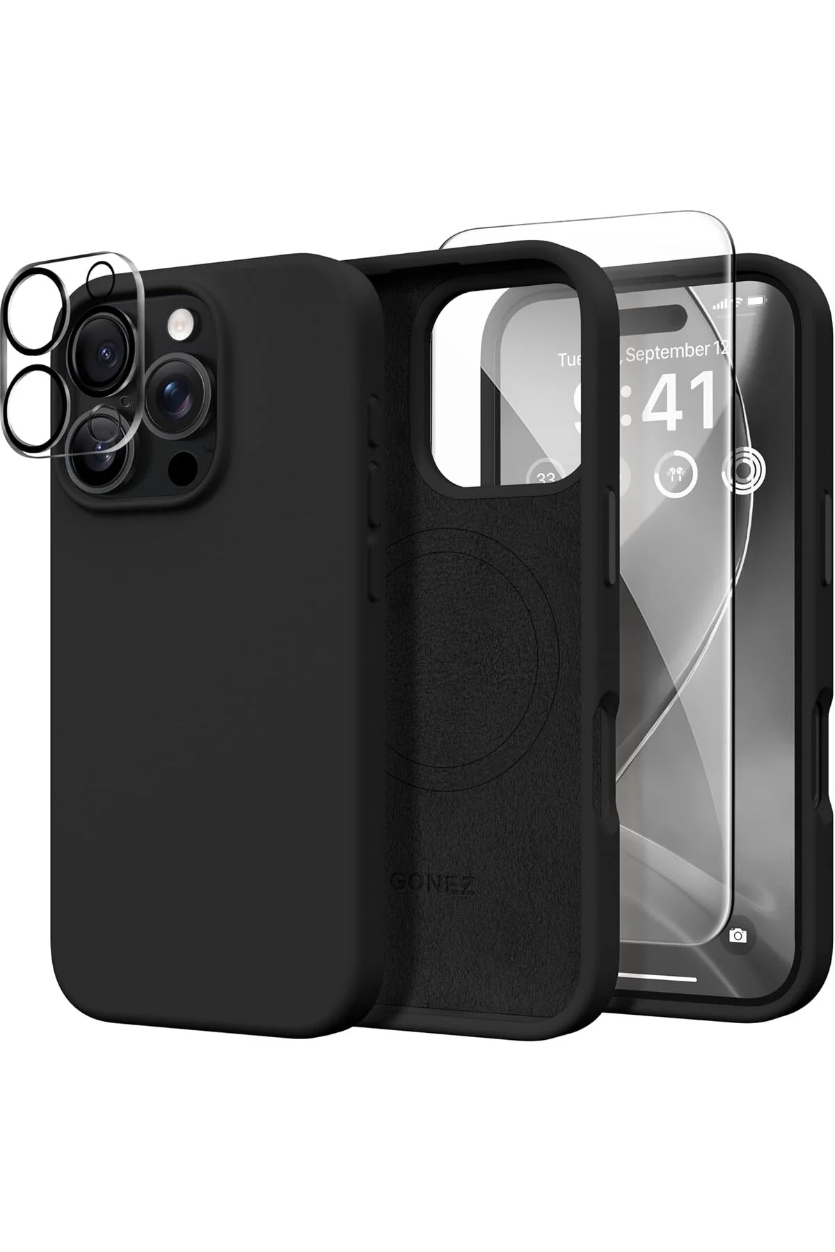 iphone 16 pro max case set with kiwi magsafe feature (3 in 1 combination cases) iphone 16 pro max case set with kiwi magsafe feature (3 in 1 combination cases)