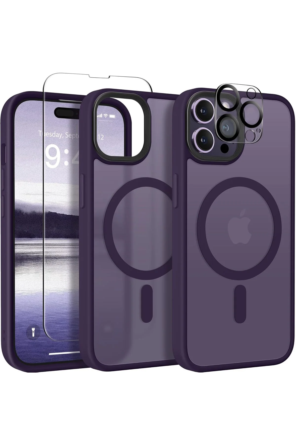 iphone 16 pro max case sio magsafe matte case 3 piece combination iphone 16 pro max case sio magsafe matte case 3 piece combination