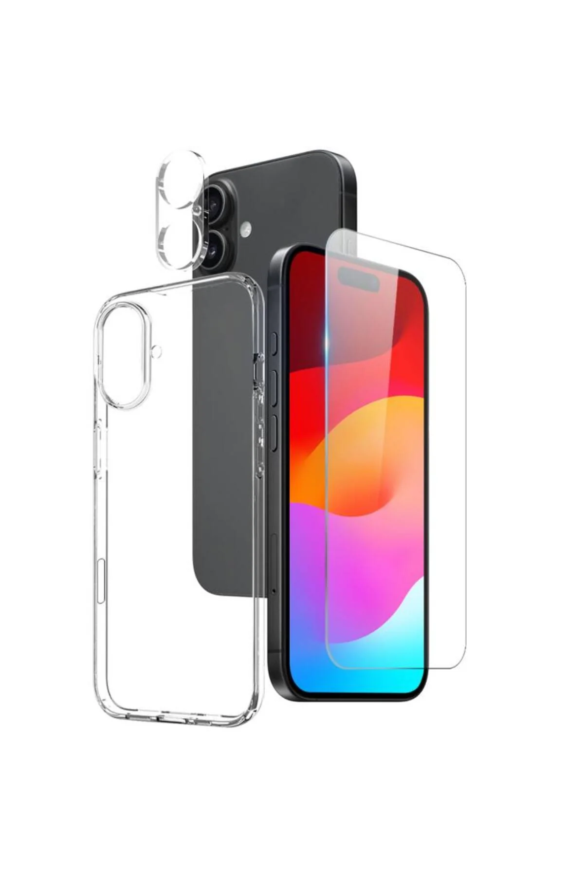 iphone 17 case 3 in 1 tpu silicone case and screen protector iphone 17 case 3 in 1 tpu silicone case and screen protector